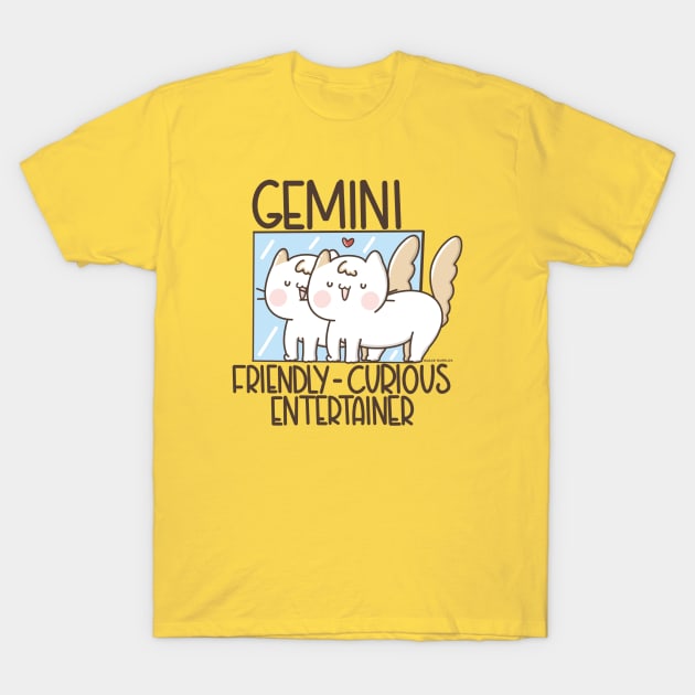 Gemini T-Shirt by Sugar Bubbles 